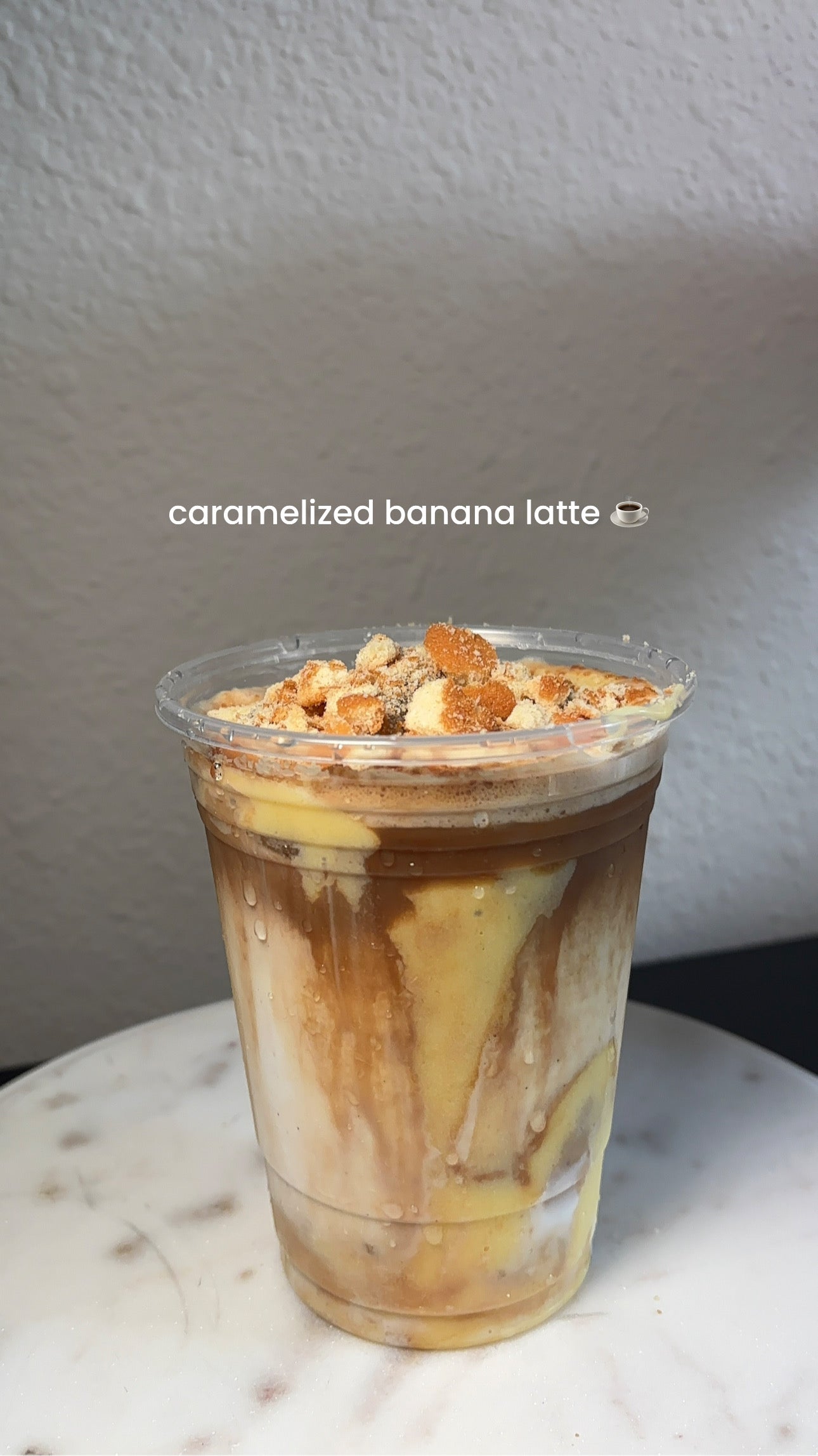 Caramelized Banana  Latte