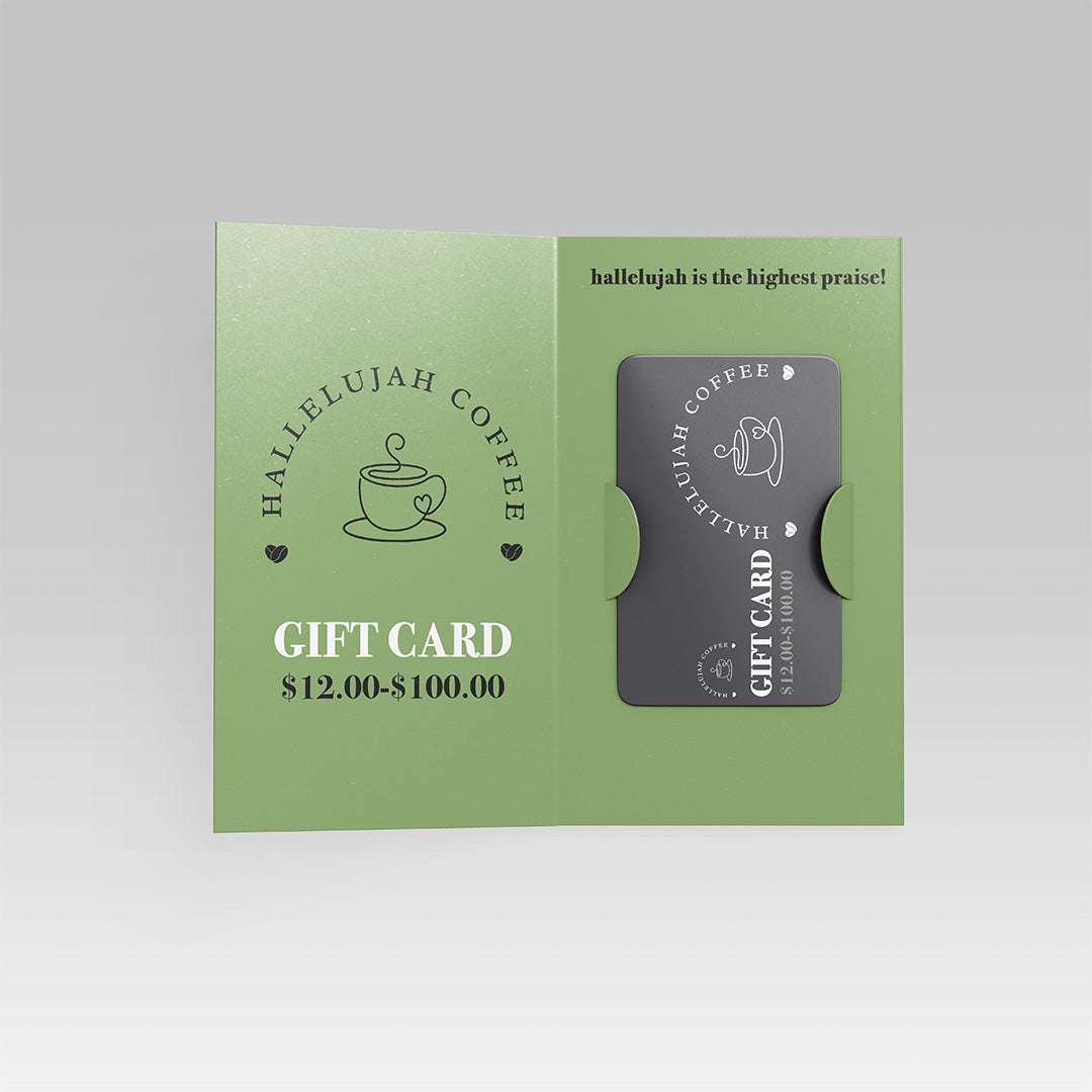 Hallelujah! It's a Gift Card